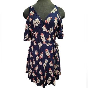 NWT Angie Cold Shoulder Wrap Dress